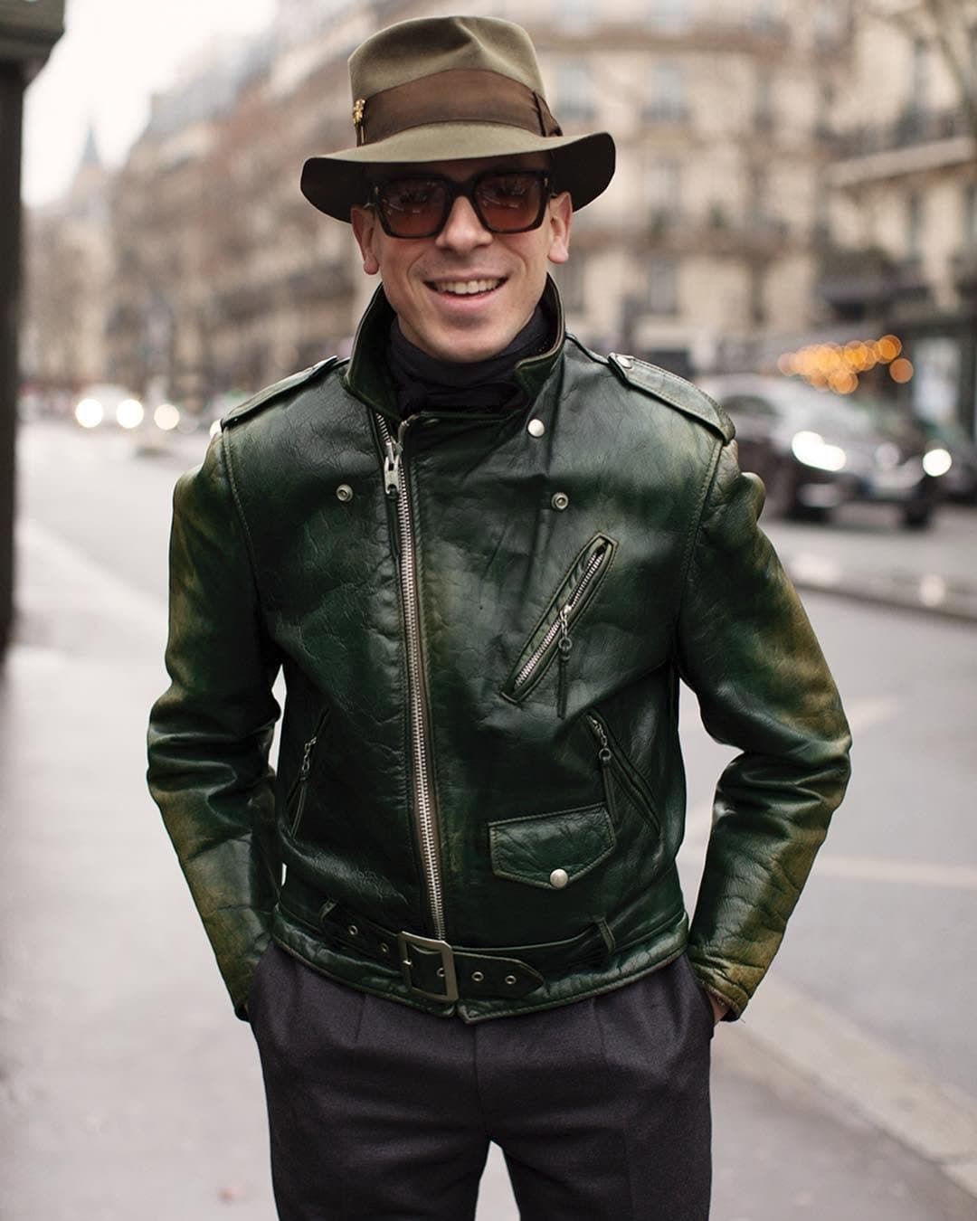 The hat wants front row.
The jacket has authority.