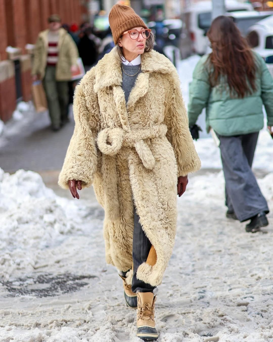 The coat has appetite.
The boots keep score.