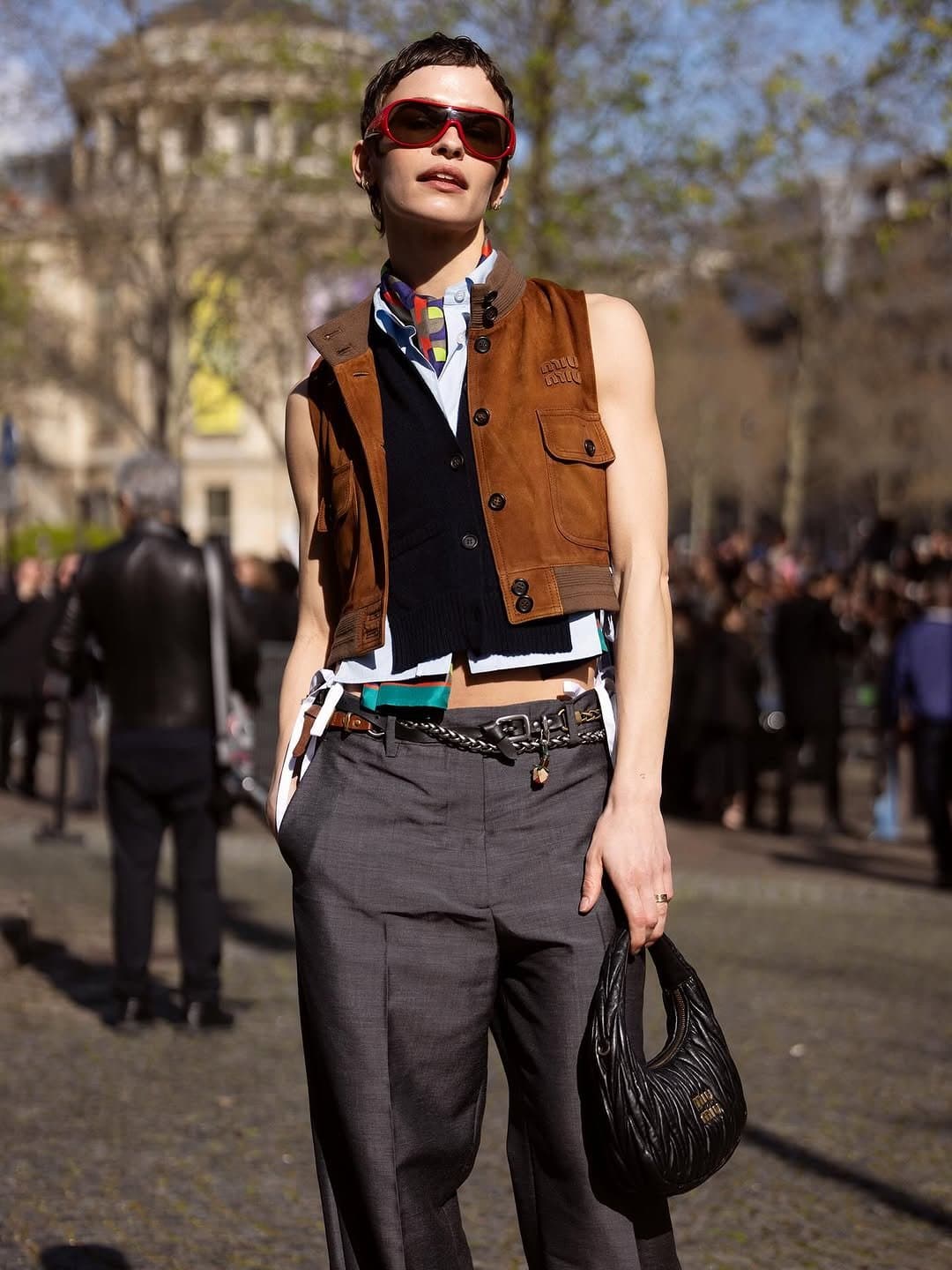 Street style won,
then over-accessorized itself.