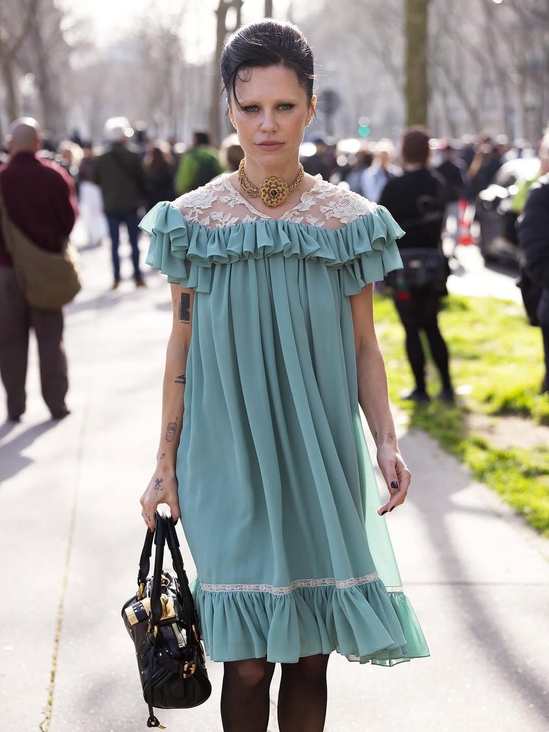 The nightgown idea works,
until the hardware starts shouting.