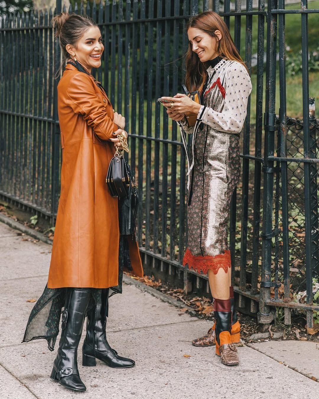 The coat understands luxury.
The slip dress overexplains it.