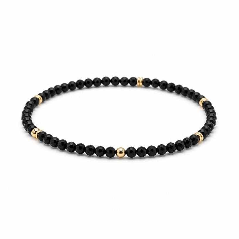 Generated item image of black small beads beads beaded bracelet