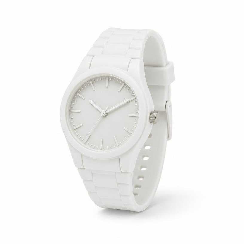 Generated item image of white white strap wristwatch