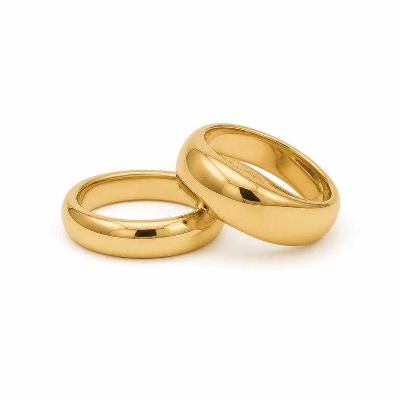 Generated item image of gold metal rings