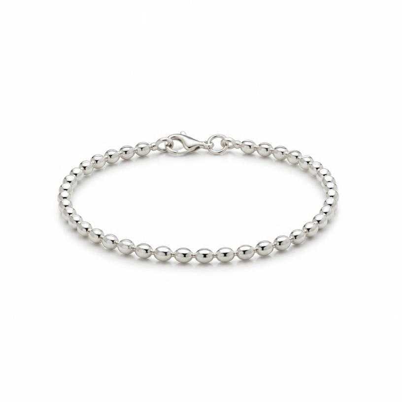 Generated item image of silver small metal bracelet