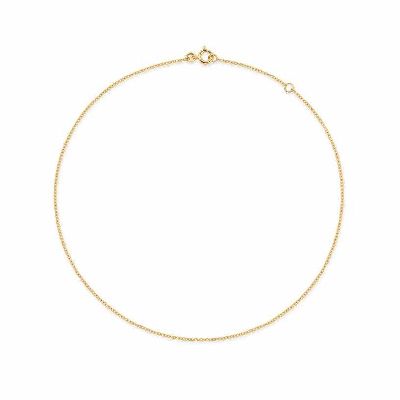 Generated item image of gold delicate chain metal necklace