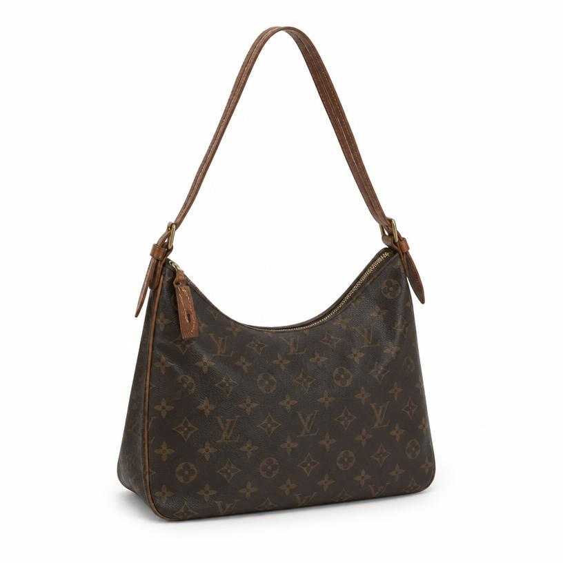 Generated item image of dark brown monogram shoulder bag