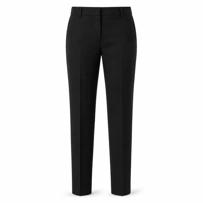 Generated item image of fitted black trousers