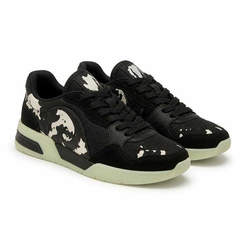 Generated item image of relaxed black graphic accents sneakers