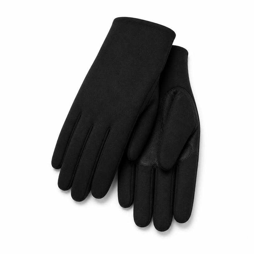 Generated item image of fitted black gloves
