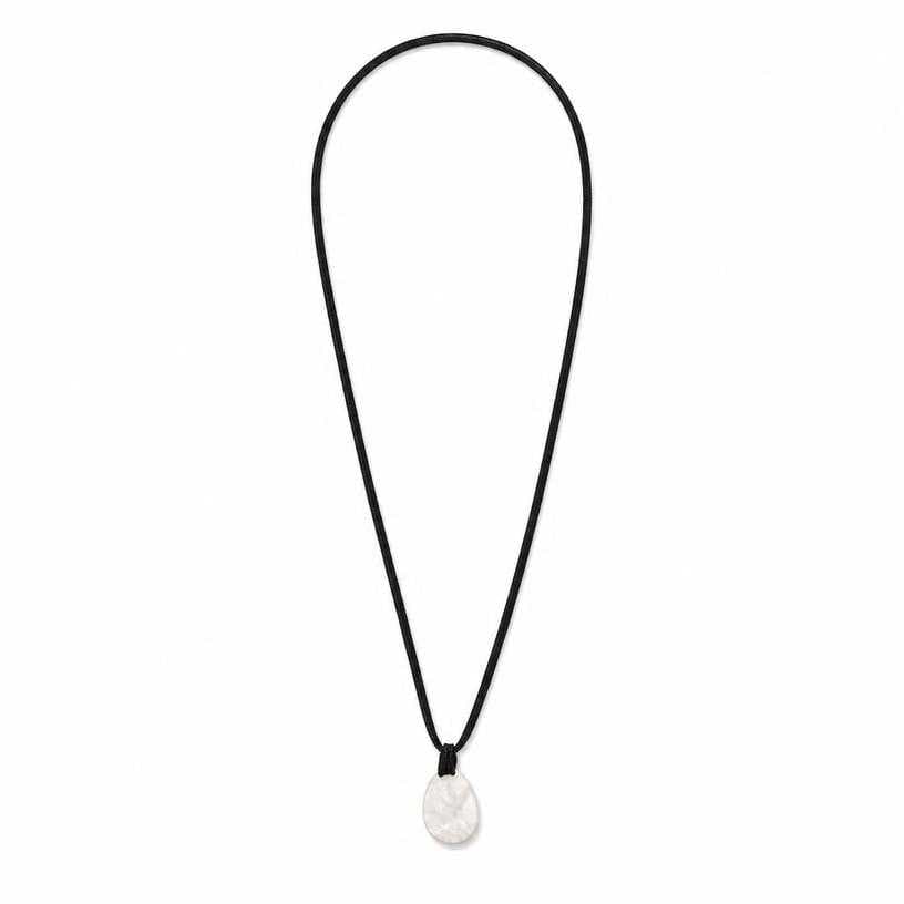 Generated item image of black long cord pendant necklace