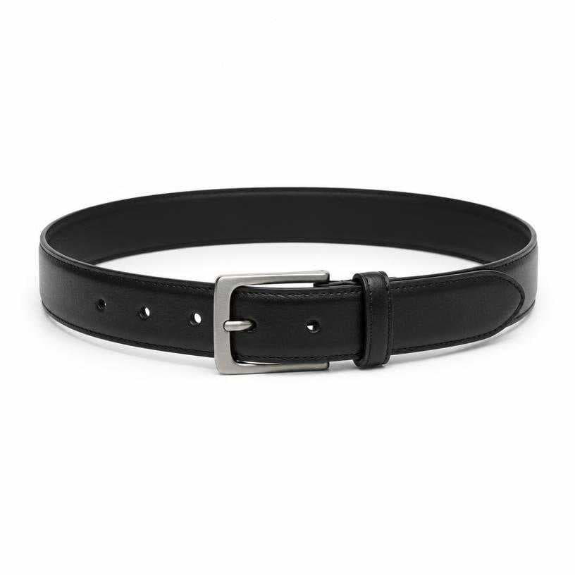 Generated item image of black leather belt