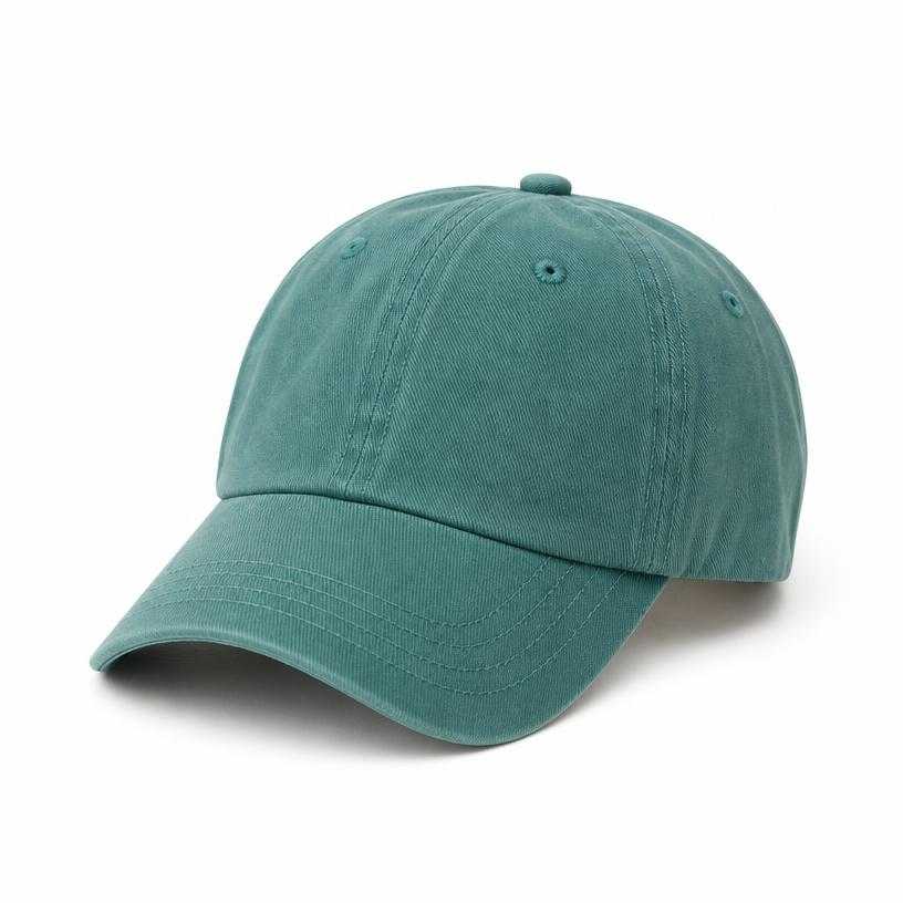 Generated item image of fitted teal green head covering