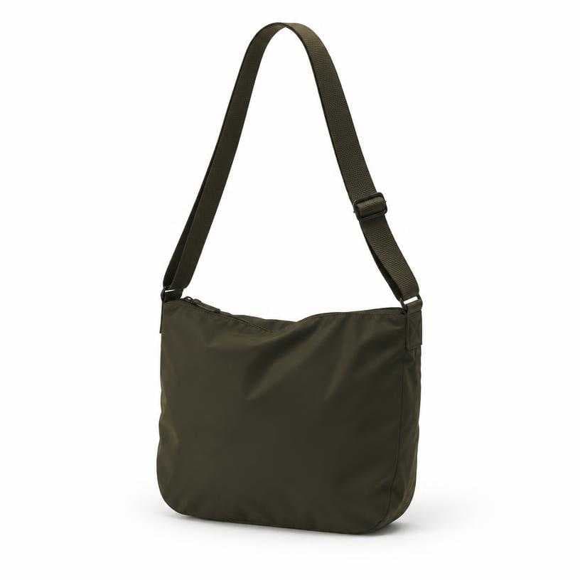 Generated item image of dark olive soft crossbody pouch