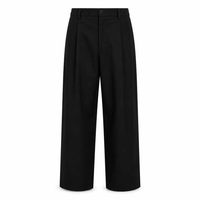 Generated item image of relaxed black trousers