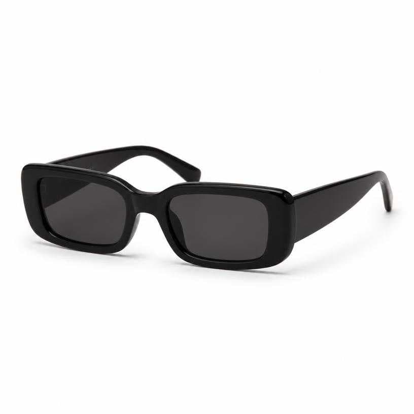 Generated item image of black rectangular sunglasses