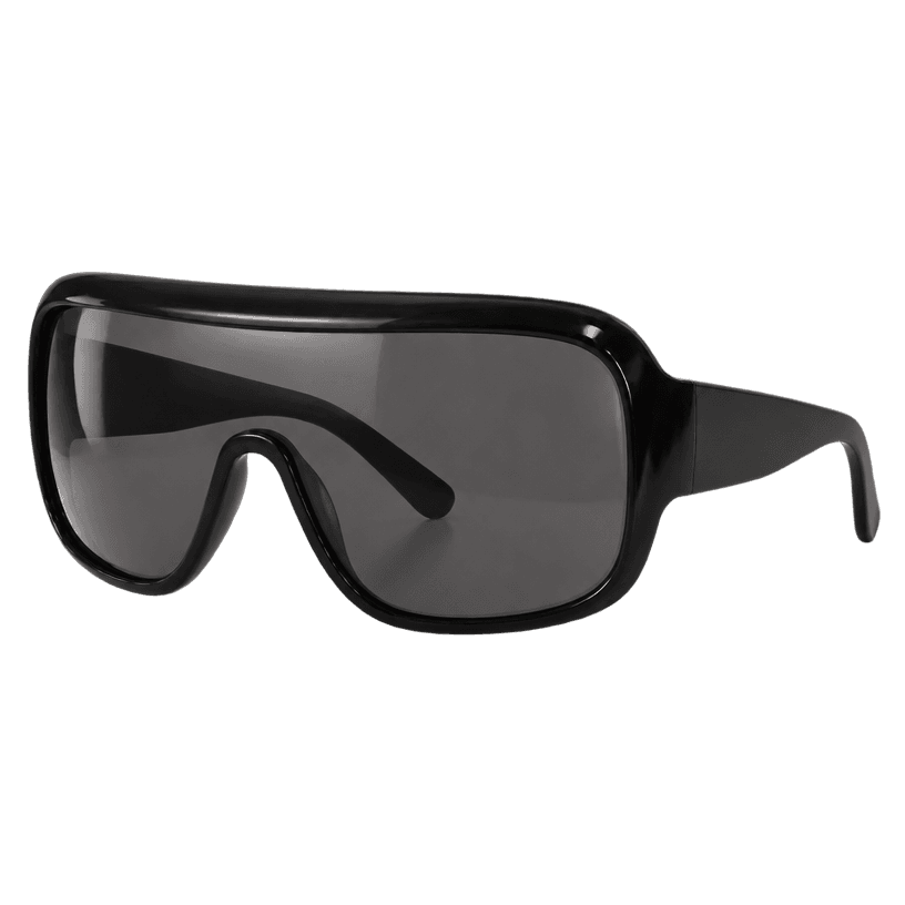 Generated item image of black oversized sunglasses